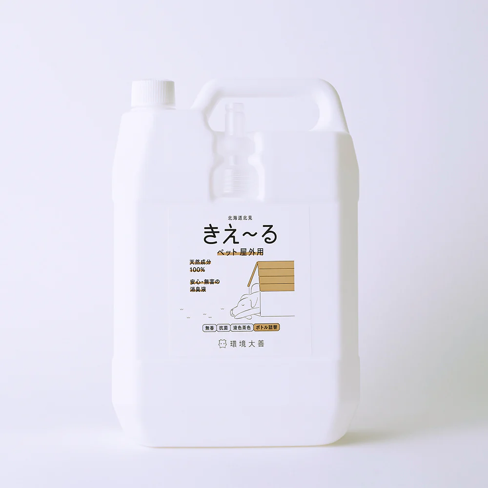 きえーる ペット屋外用4000ml 詰替